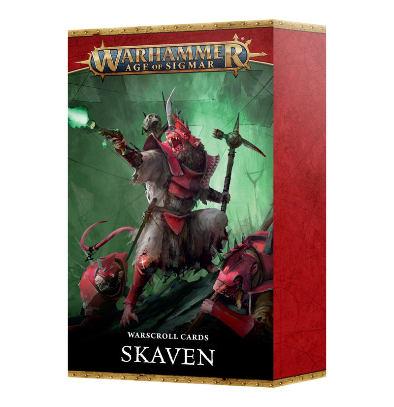 Warscroll Cards:  Skaven