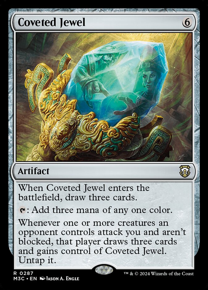 Coveted Jewel (Ripple Foil) [Modern Horizons 3 Commander]