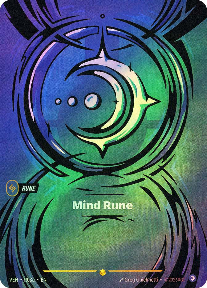 Mind Rune (R03a) (R03a) - Vendetta Foil