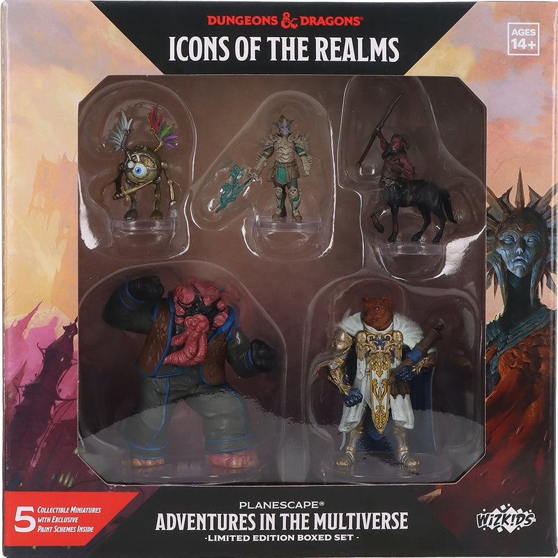 D&D Icons of the Realms: Planescape: Adventures in the Multiverse - Limited Edition Boxed Set