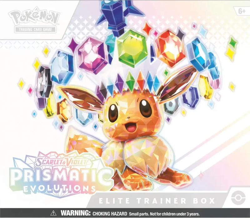 Pokemon Scarlet & Violet: Prismatic Evolutions Elite Trainer Box