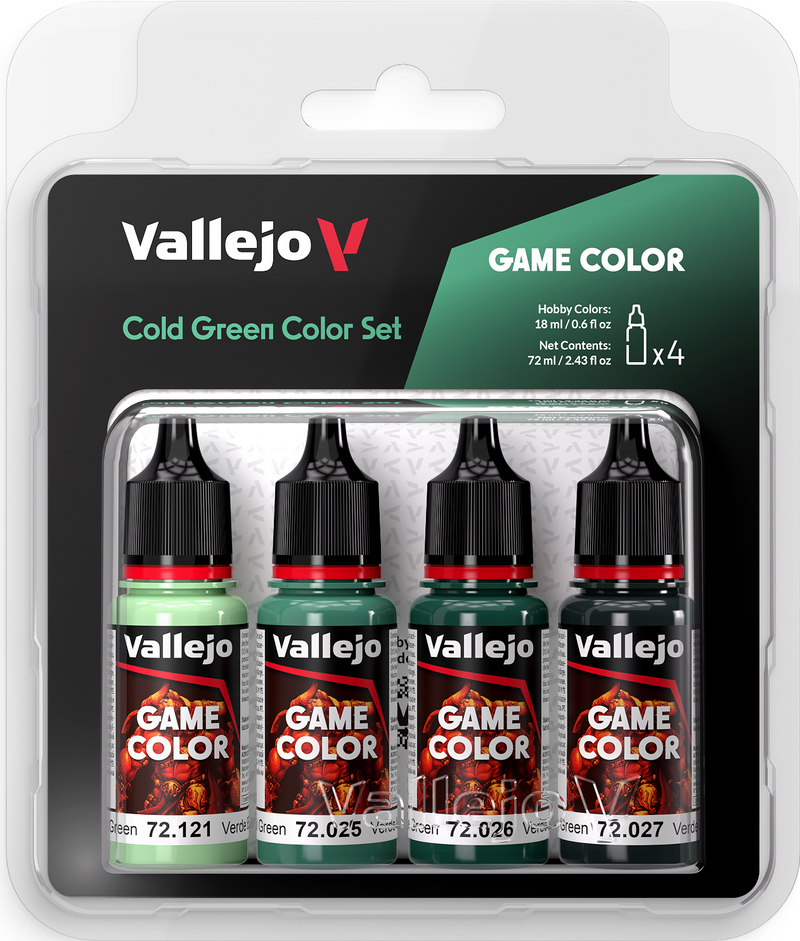 Vallejo: Game Color Set - Cold Green