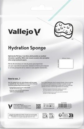 Vallejo - Wet Palette Reusable Hydration Sponges 2ct