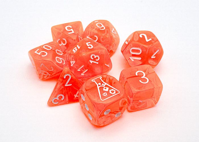Chessex: Polyhedral Translucent Dice sets