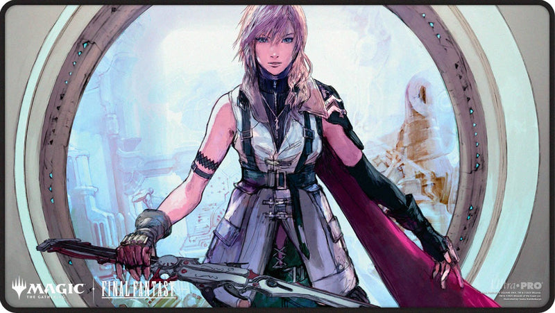 Ultra Pro - Universes Beyond Final Fantasy Black Stitched Premium Playmat