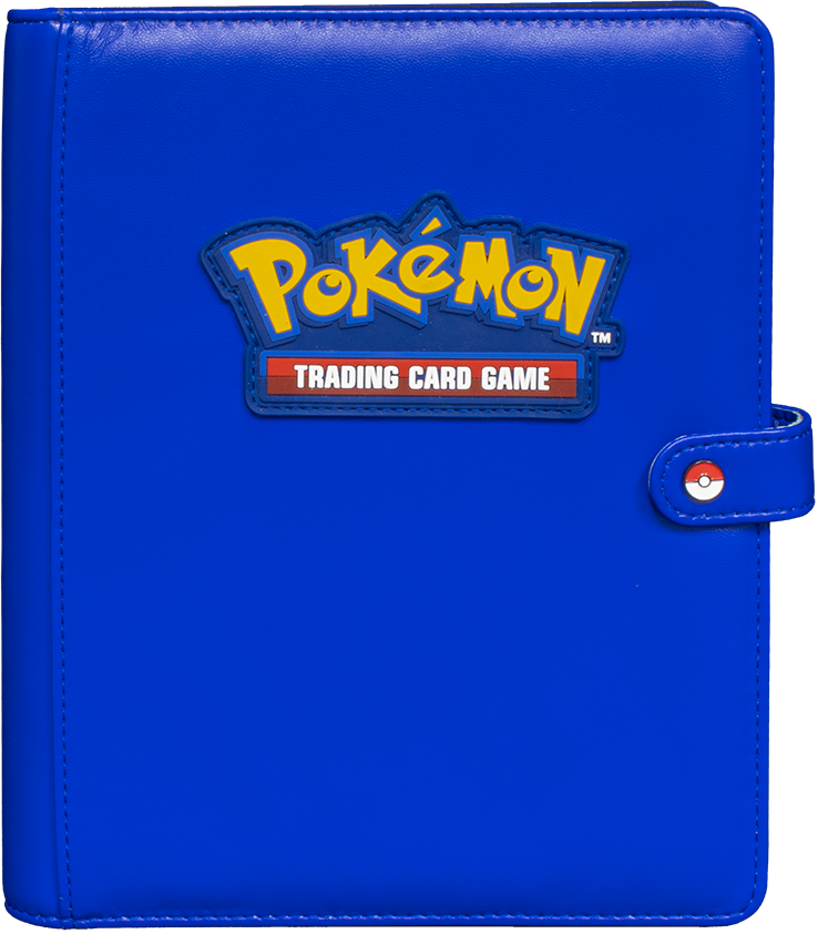 Ultra Pro Premium Blue 4-Pocket Snap Binder - Pokemon