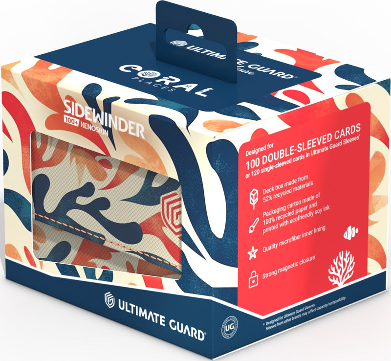 Ultimate Guard Sidewinder 100+ Xenoskin - CORAL PLACES