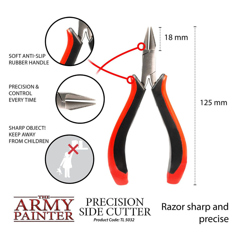 The Army Painter MINIATURE & MODEL TOOLS: PRECISION SIDE CUTTER