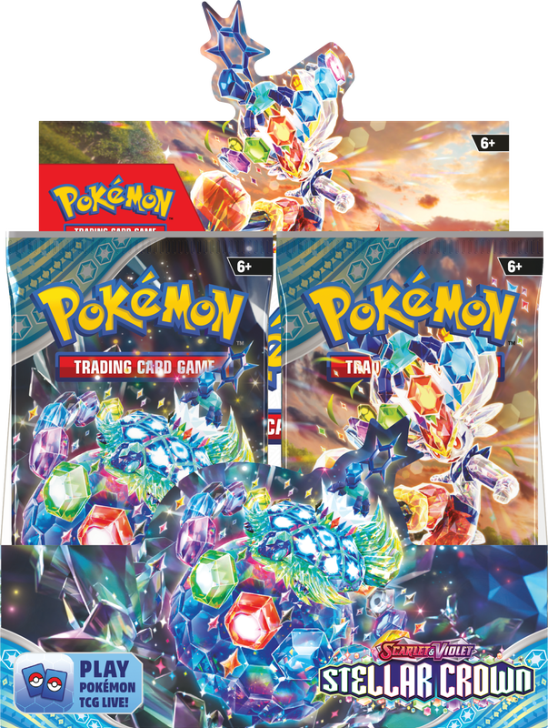 Pokemon Scarlet & Violet: Stellar Crown Booster Box