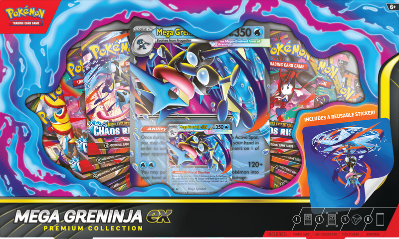 Pokemon - Mega Greninja ex Premium Collection
