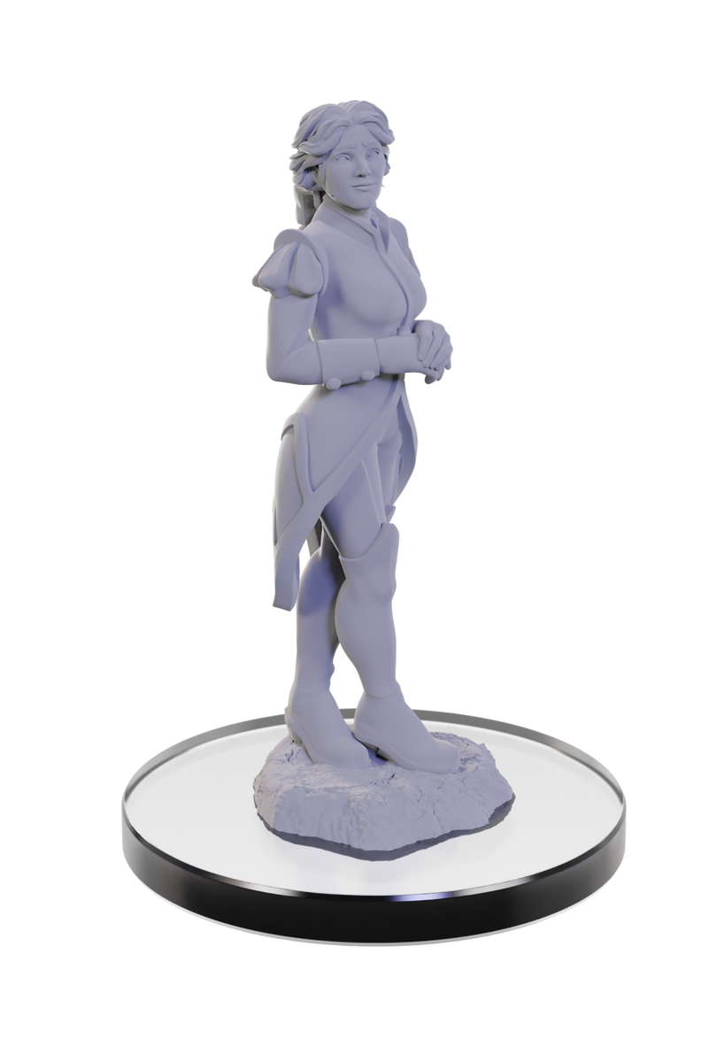 Critical Role Unpainted Miniatures: Percival/ Cassandra De Rolo