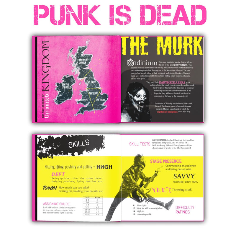 Punk is Dead - A Post-Apocalyptic Songwriting RPG