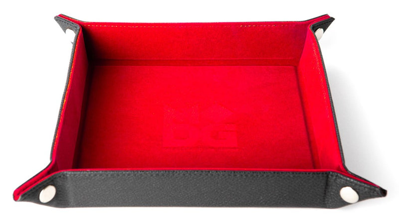 Velvet Dice Tray With Leather Backing