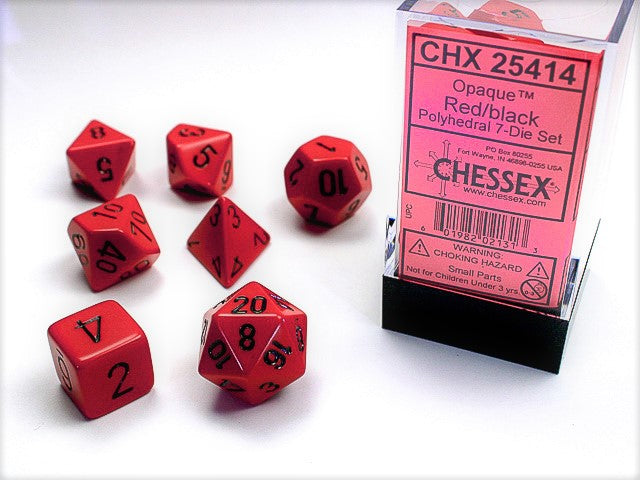 Chessex: Opaque 7-Die set