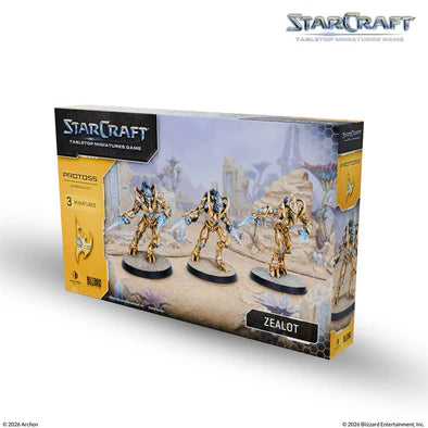StarCraft: Tabletop Miniatures Game - Protoss - Zealot Expansion Set