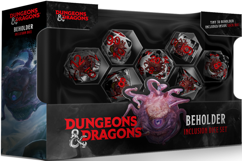 Dungeons & Dragons - Beholder Resin Dice Set