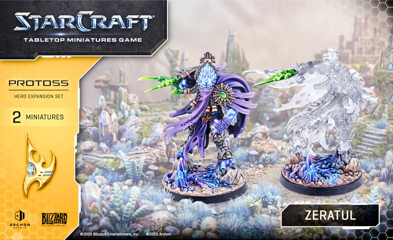 StarCraft: Tabletop Miniatures Game - Protoss - Zeratul Hero Expansion Set