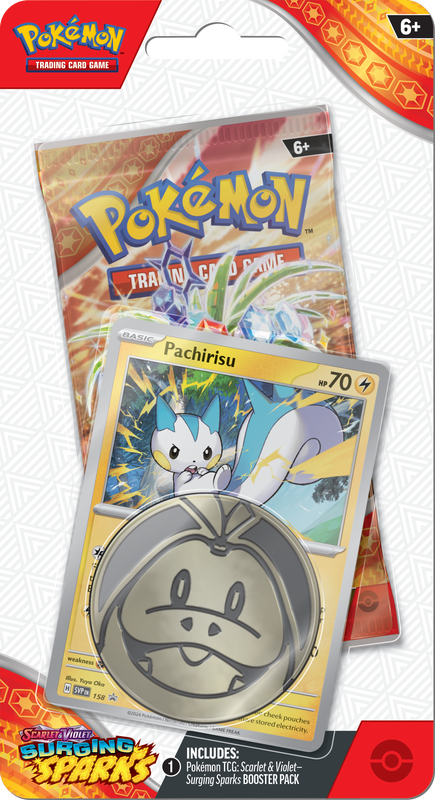 Pokemon Scarlet & Violet: Surging Sparks Checklane Blister