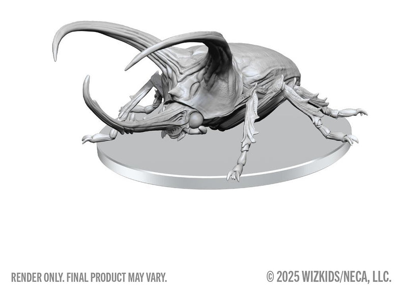 Wizkids Unpainted Miniatures - Giant Rhinoceros Beetle