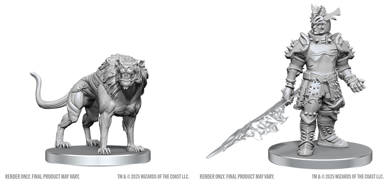 D&D Nolzur's Marvelous Miniatures: Hell Hound & Narzugon