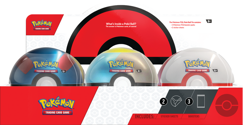 Pokemon Poke Ball Tin 2024