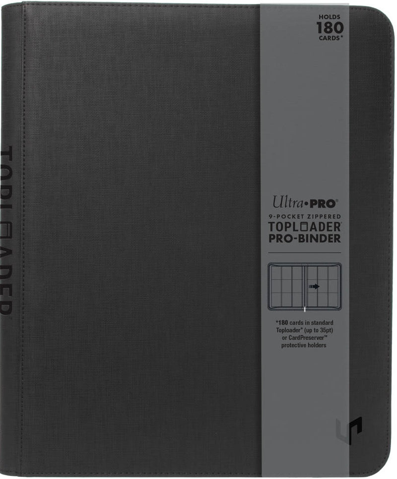 Ultra Pro - 9-Pocket Toploader Zippered Premium PRO-Binder