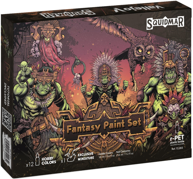 Vallejo - Fantasy Paint Set by Squidmar Miniatures