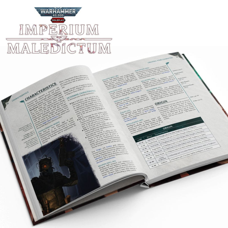 Warhammer 40k Imperium Maledictum Core Rulebook