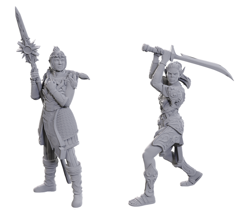 D&D Nolzur's Marvelous Miniatures: Special Edition Baldur's Gate 3 - Lae'zel & Shadowheart