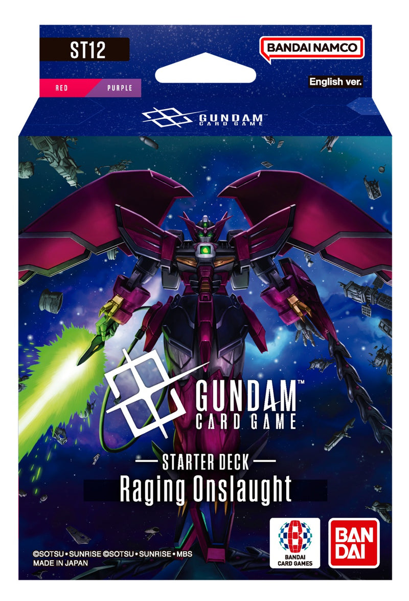 Gundam Card Game - ST-12 Raging Onslaught Starter Deck