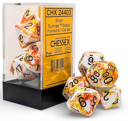 Chessex: Brush 7-Die Set