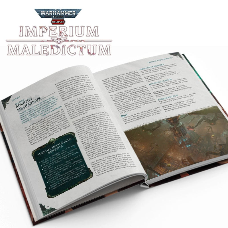 Warhammer 40k Imperium Maledictum Core Rulebook