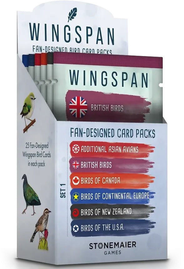 Wingspan - Fan Designed Pack - Set 1