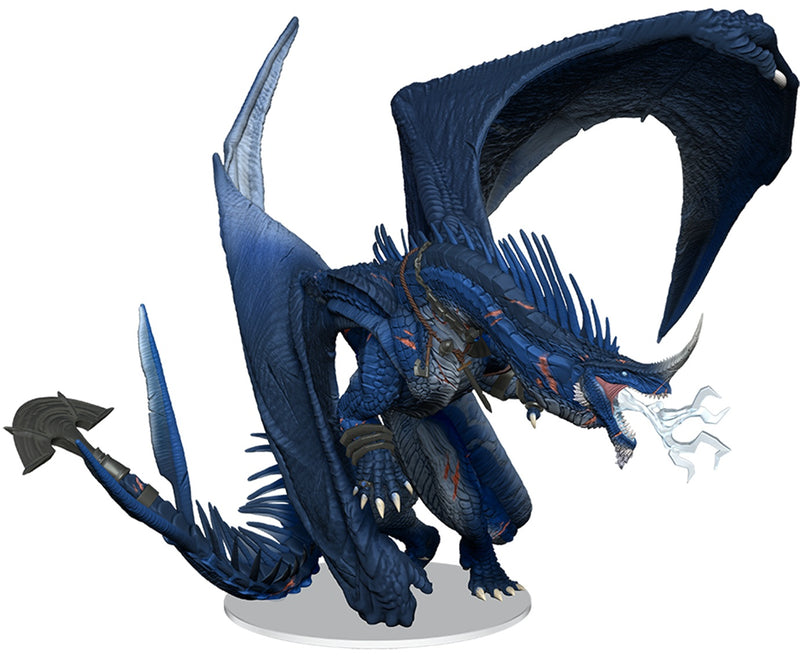 D&D Icons of the Realms: Anthradusk, Ancient Blue Dragon