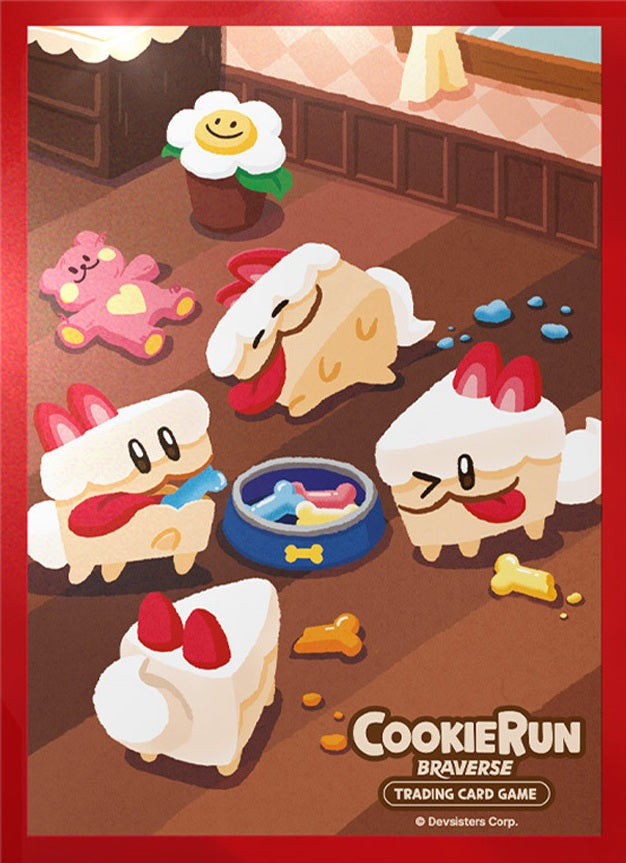 CookieRun TCG - Braverse Sleeves: Jelly Dovey Cake Hounds