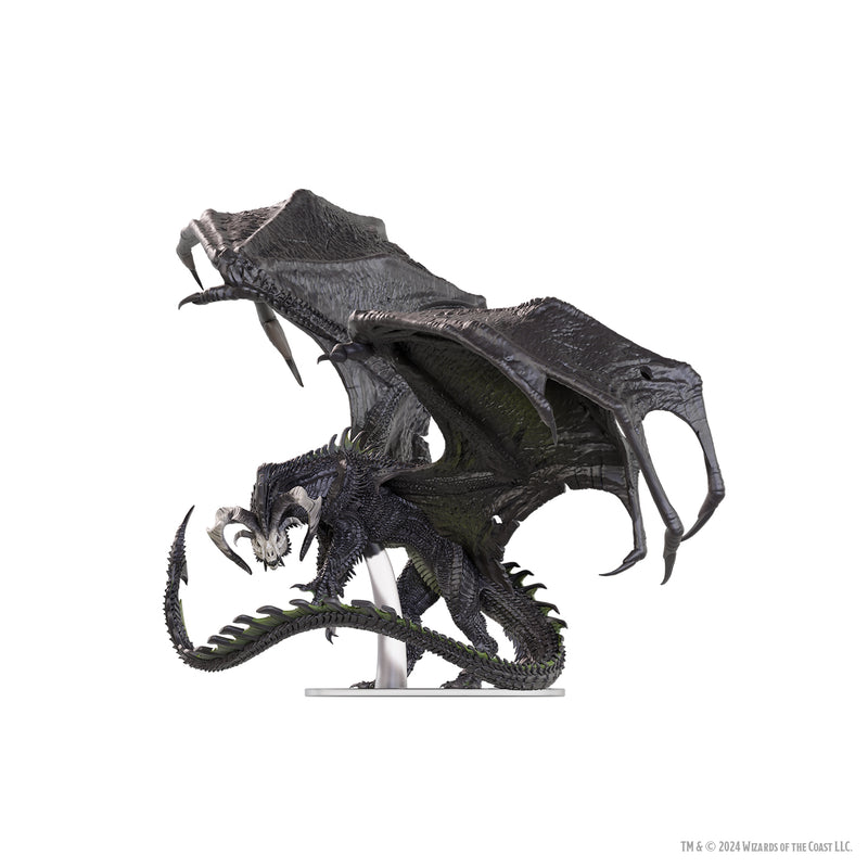 D&D Icons of the Realms: Adult Black Dragon