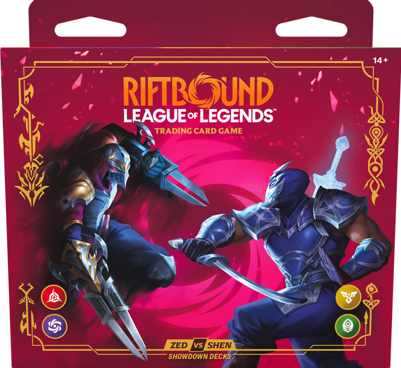 Riftbound: League of Legends - Vendetta Zed VS Shen Showdown Deck