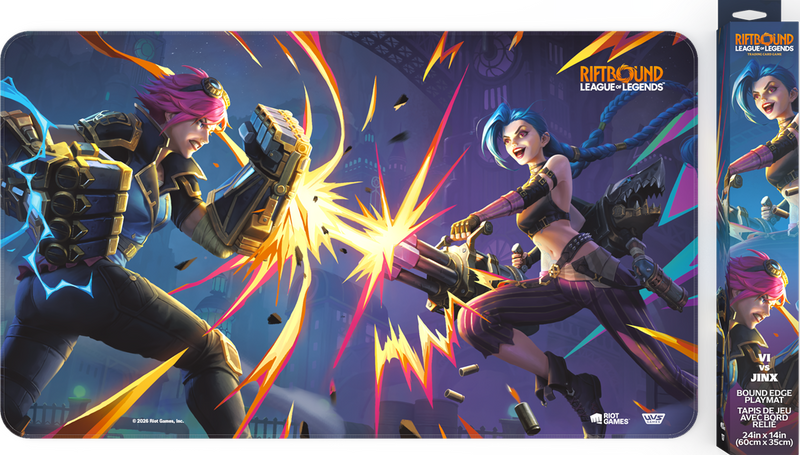 Riftbound: League of Legends - Vendetta Playmat - Vi & Jinx