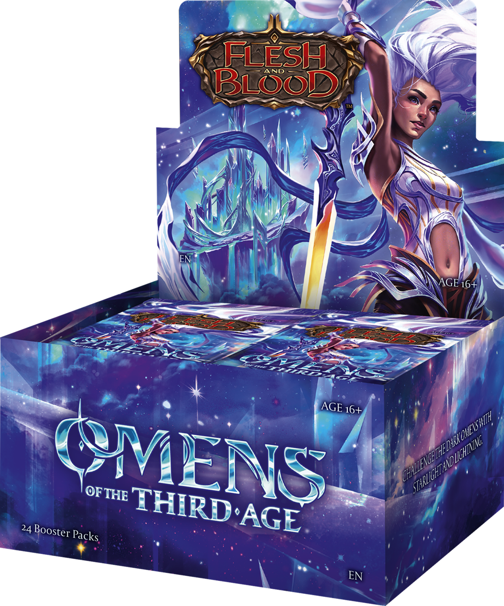Flesh and Blood - Omens of the Third Age Booster Box — HFX Games