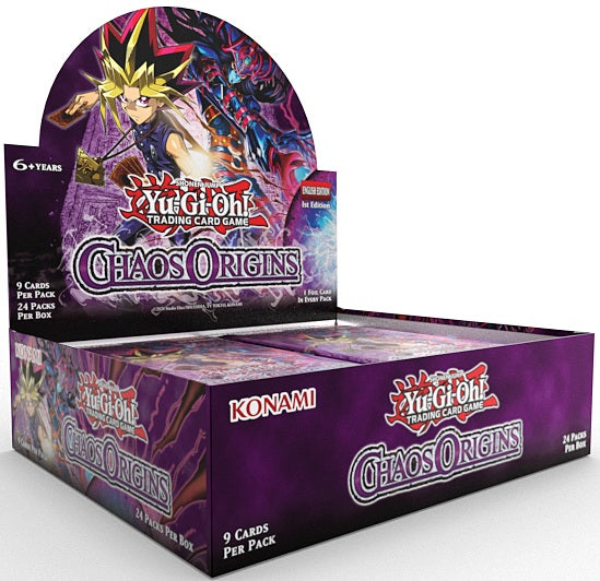 Yugioh - Chaos Origins Booster Box - 1st Edition