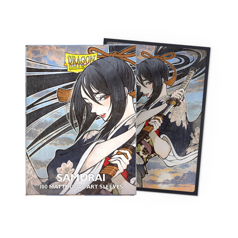 Dragon Shield Matte Dual Art Sleeves - Samurai
