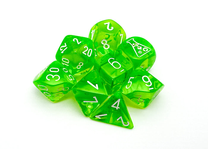 Chessex: Polyhedral Translucent Dice sets