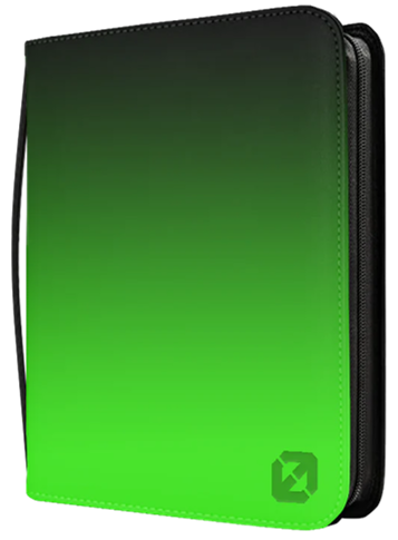 EVORETRO Shield+ Regular 3x3 Toploader Binder - Neon Green