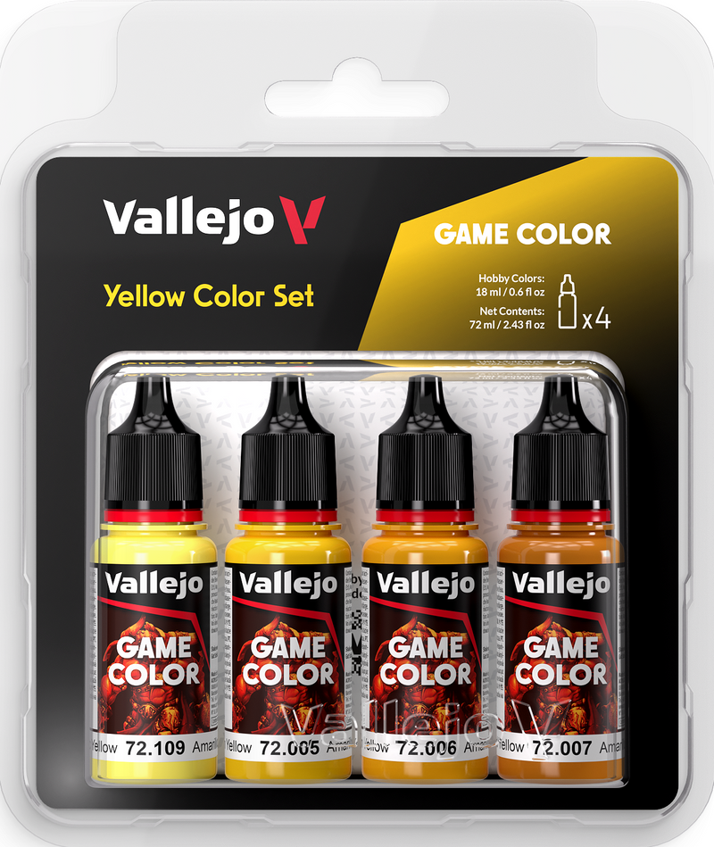 Vallejo: Game Color Set - Yellow