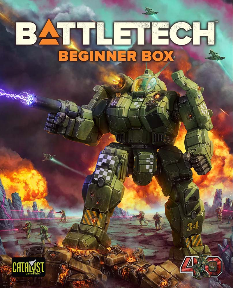 BATTLETECH BEGINNER BOX 40TH ANNIVERSARY EDITION