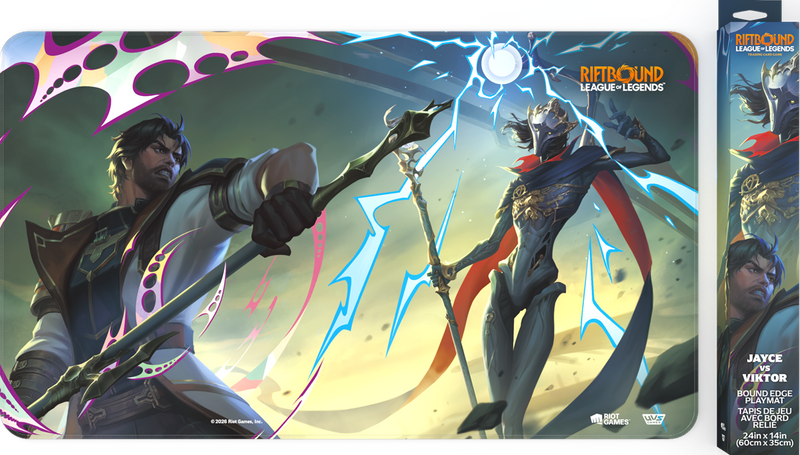 Riftbound: League of Legends - Vendetta Playmat - Jayce & Viktor