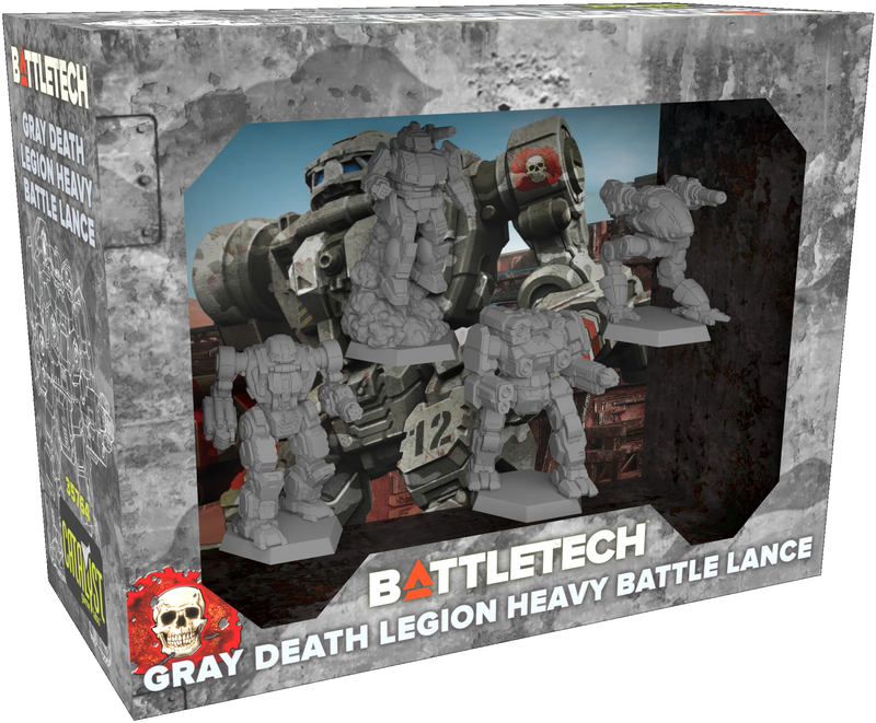 Battletech - Gray Death Legion Heavy Battle Lance Forcepack