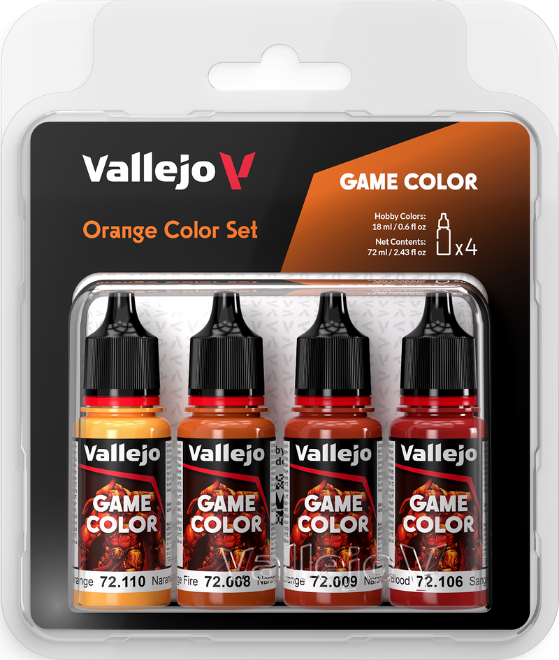 Vallejo: Game Color Set - Orange