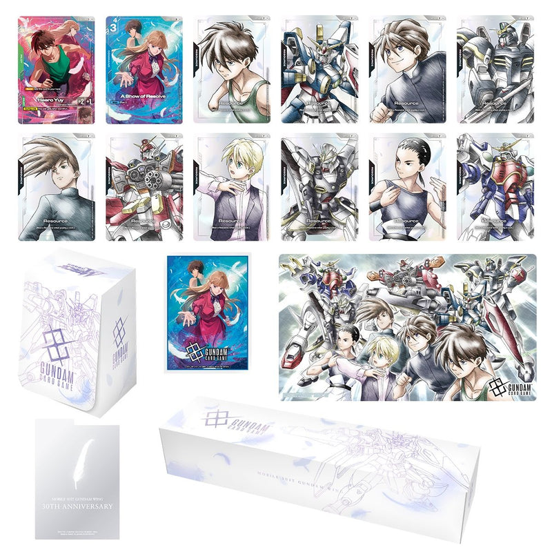 Gundam Card Game - PB01  Premium Accessory Set - Mobile Suit Gundam Wing