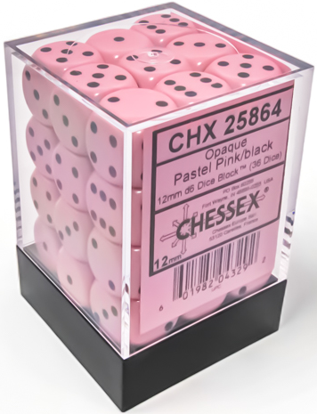 Chessex Opaque Pastel D6 12mm